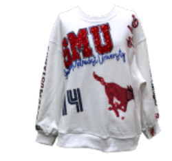 Queen of Sparkles SMU Sweatshirt