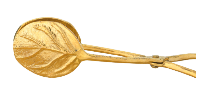 Brass Leaf Tongs