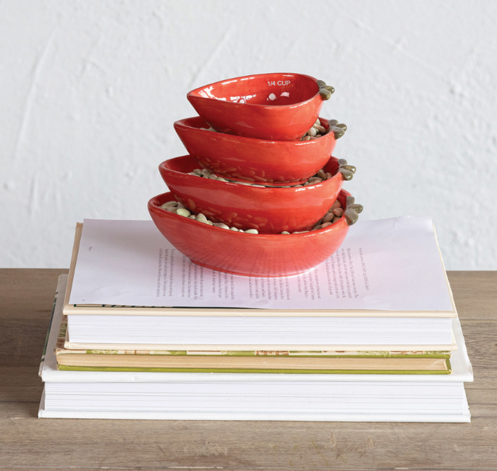 Strawberry Shaped Measuring Cups