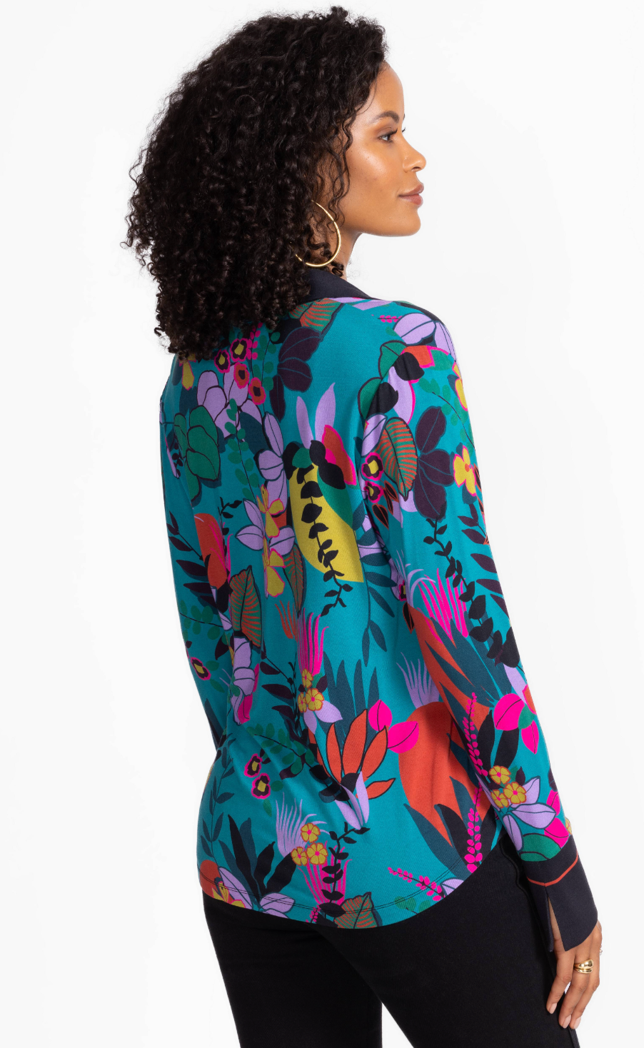 THE JANIE FAVORITE BUTTON FRONT SHIRT