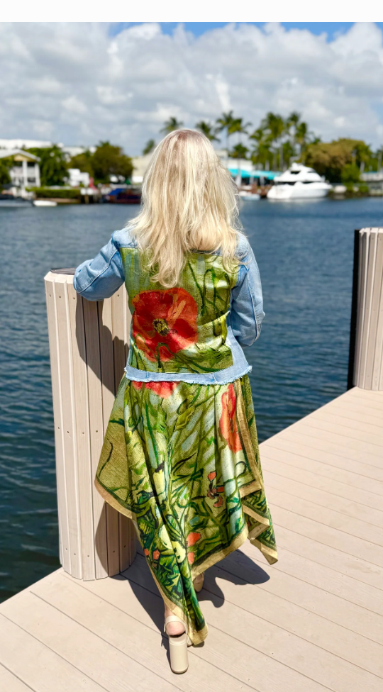 Light Denim Jacket / My Poppy