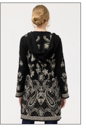 Johnny Was BIYA Metallic Duster -Clarice