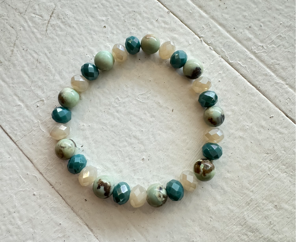 Turquoise Jasper Mix Bracelet