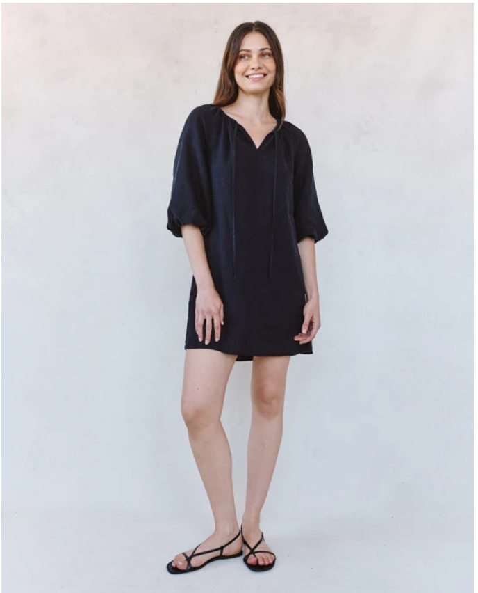 Bella Dahl Pullover Puff Sleeve Dress