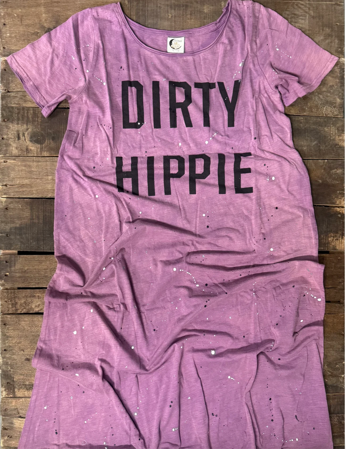 Dirty Hippie Dress Vintage Berry