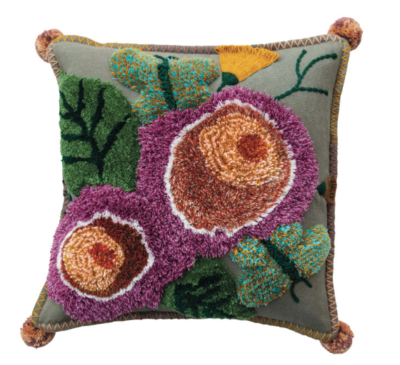Hand Tufted Decor Pillows