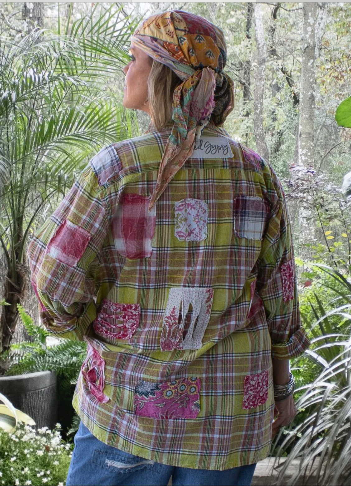 Jaded Gypsy Delightful Gardens Top OS