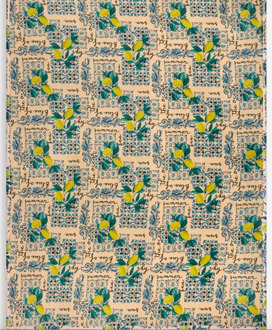 Johnny Was Olympe Scarf Travel Blanket