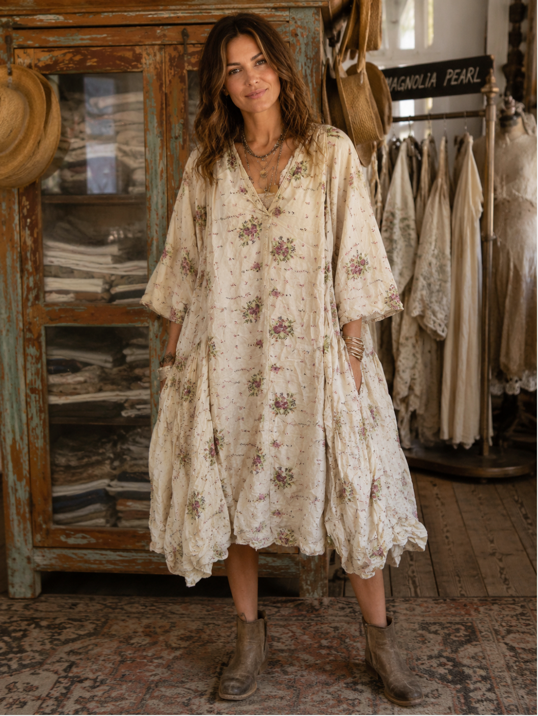 Magnolia Pearl 689 Eeve Kaftan Provincial
