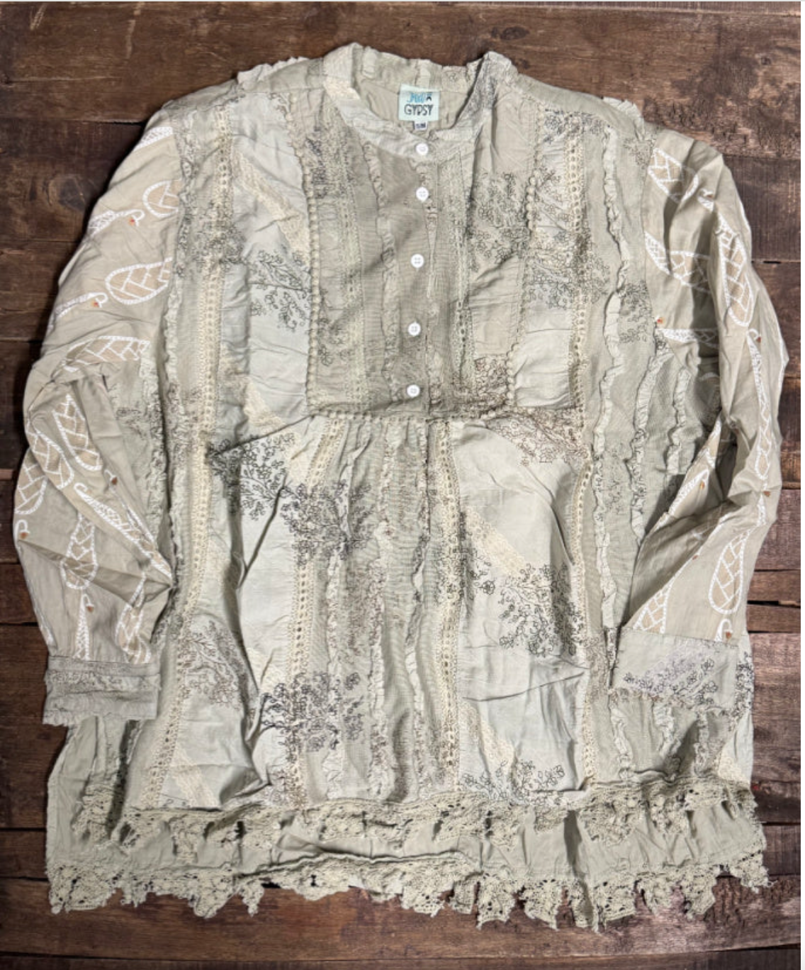 Jaded Gypsy Botanical Gardens Top