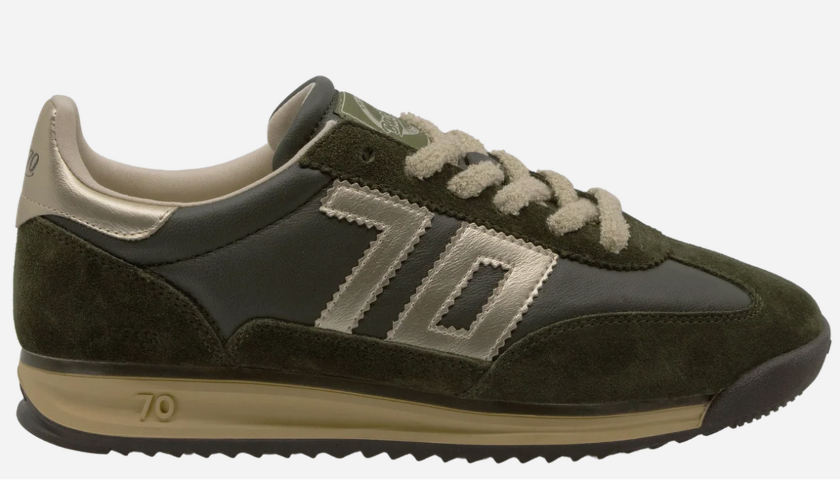Back 70's W26 Jogger Forest Gold Sneaker