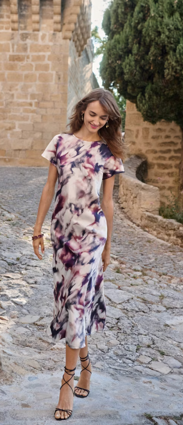 Johnny Was Bias Dolmann Dress- Serapha