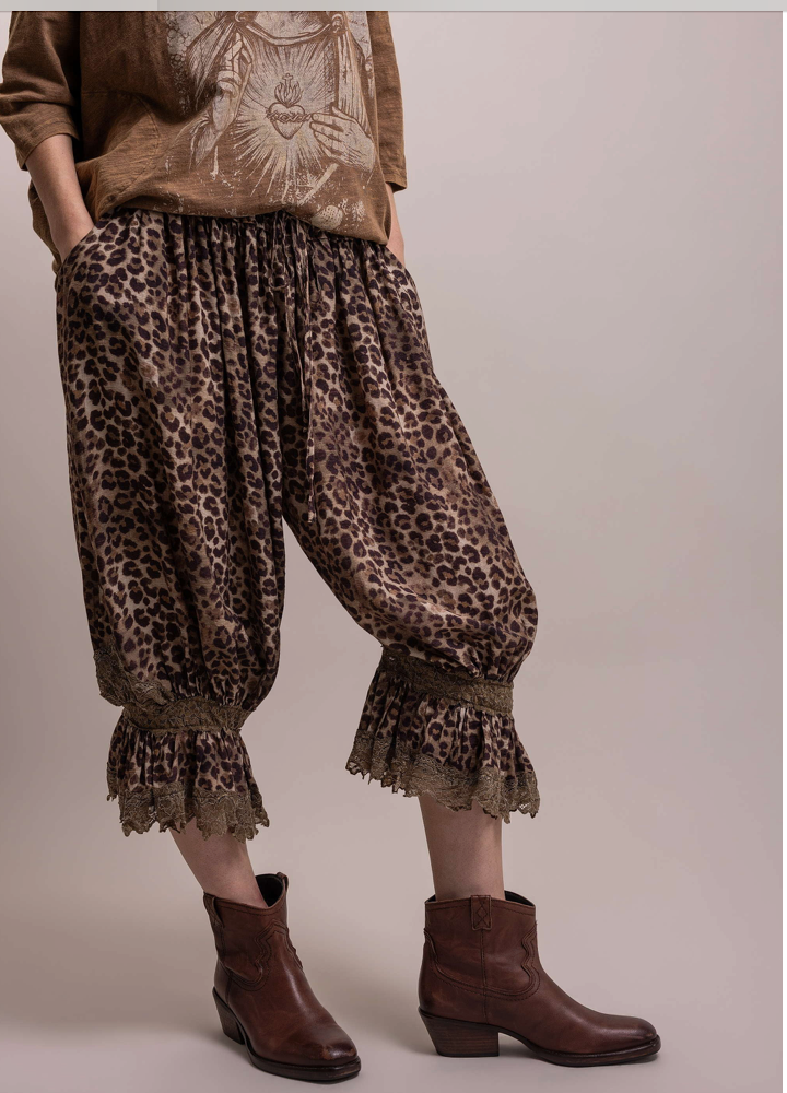 Brown Leopard Bloomers