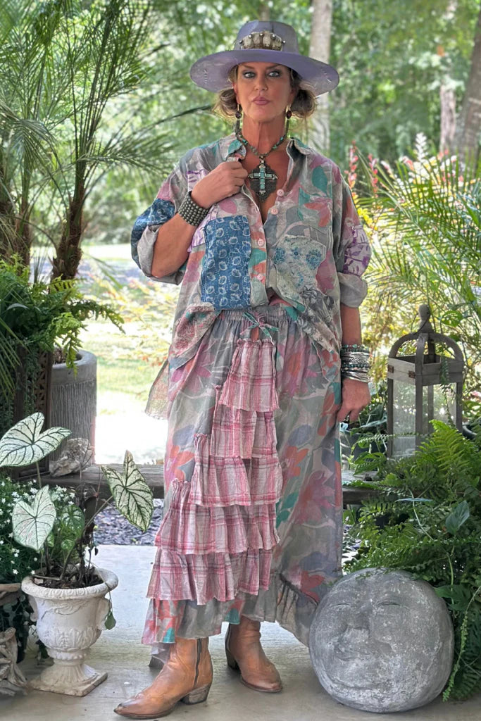 Field of Dreams Skirt Faded Garden