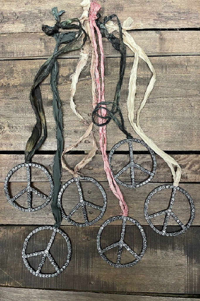 Peace Necklace by Jaded Gypsy