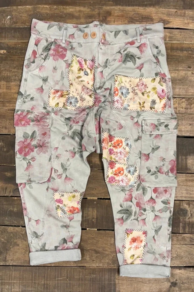 Trellis Winds Pants | Boho Wide-Leg