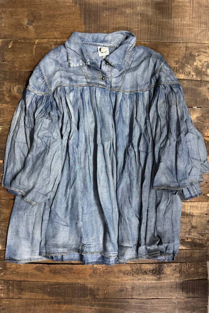 Jaded Gypsy Pleated Together Tunic