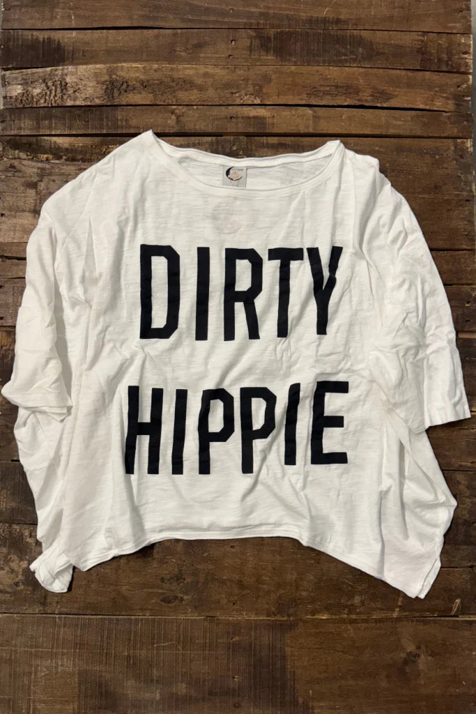 Be Free Top Dirty Hippy Parchment