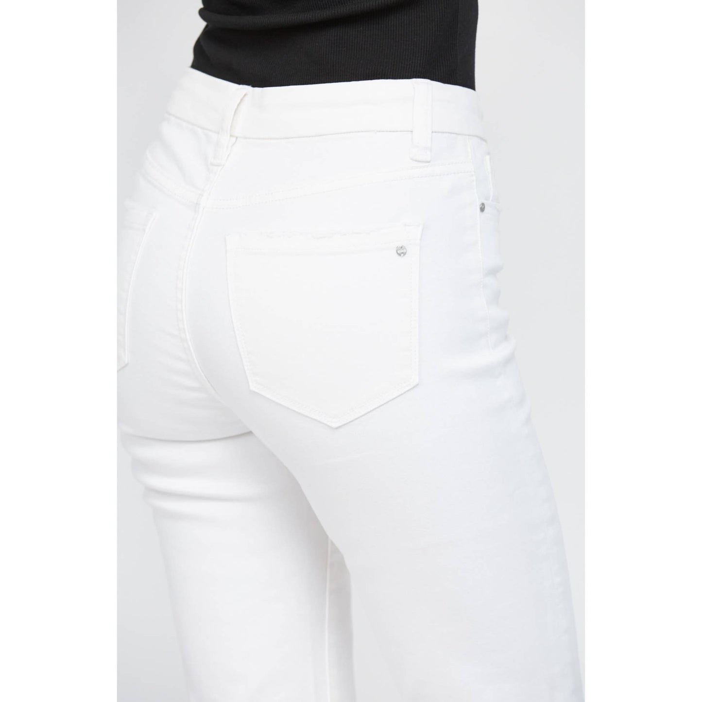 MID-RISE ANKLE STRAIGHT: TONWEN