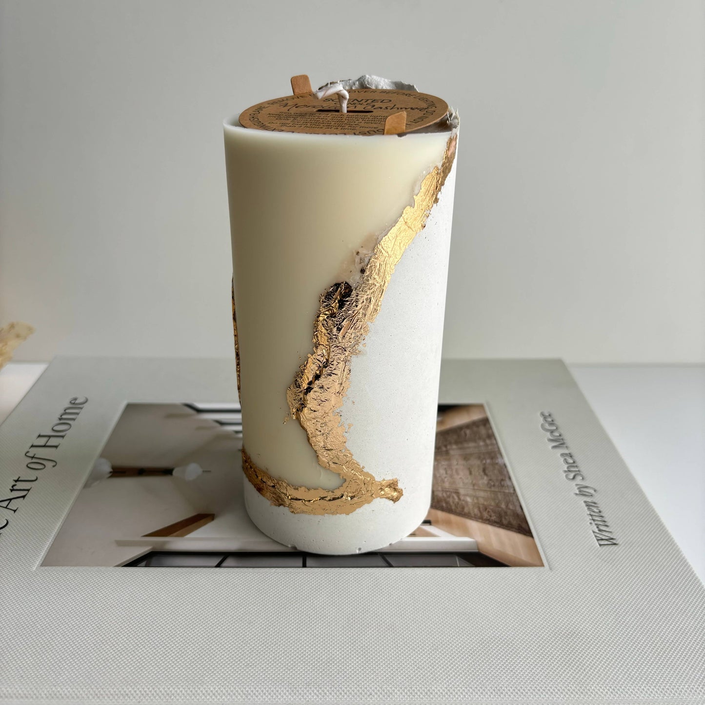 Candle: Terracotta & Beige / Morroccan Cashmere