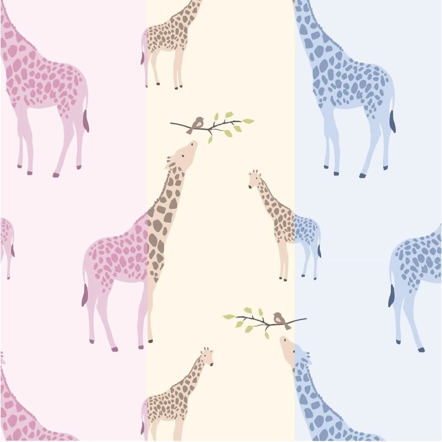 cream jolie giraffe soothing blanket