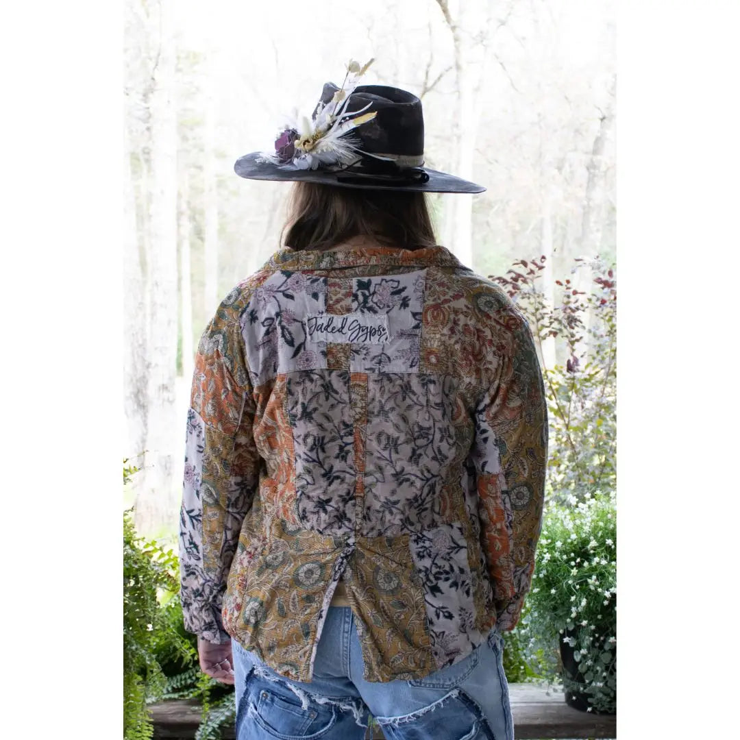 Jaded Gypsy Sunset Mosaic Shirt
