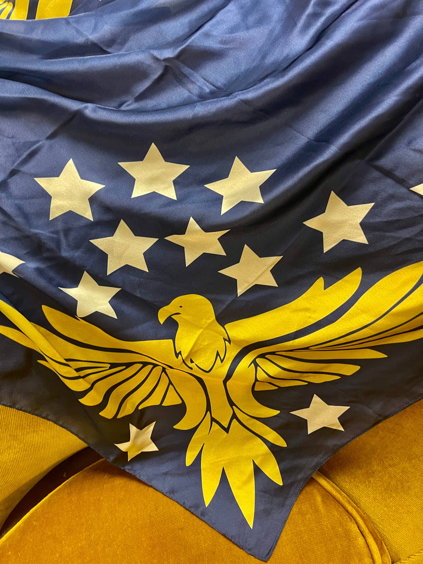 Eagle Has Landed Silk Scarf Wild Rag