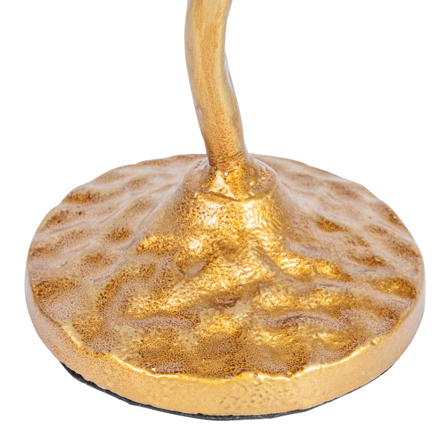 Cast Iron Candelabra Gold