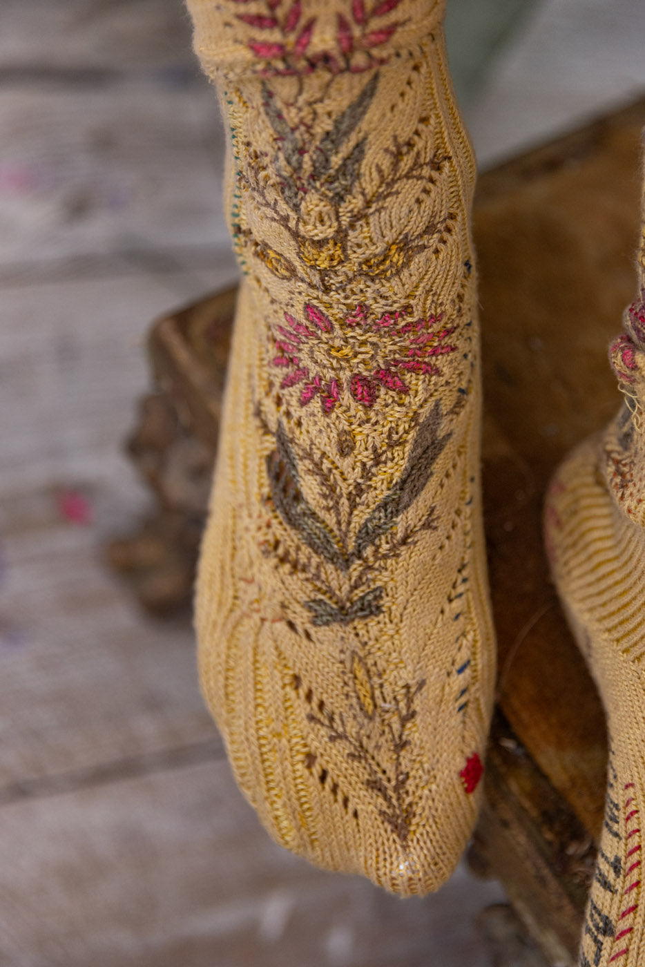 MP 098 floral lil dipper Socks Sefi