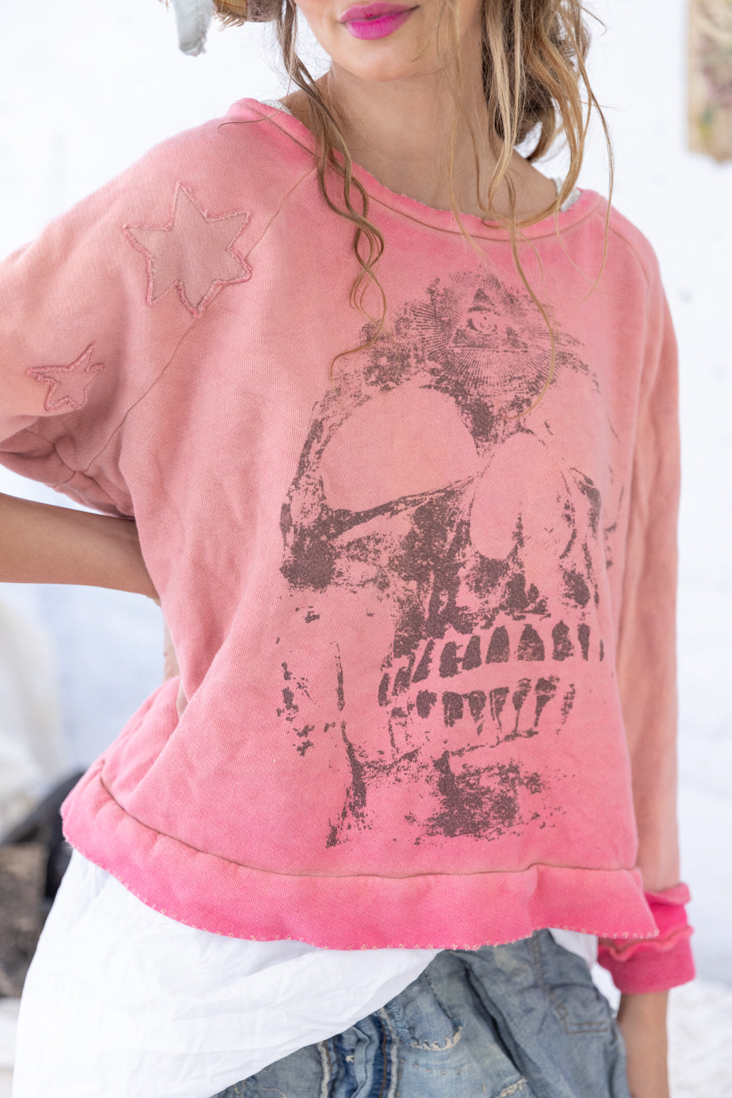 Magnolia Pearl Top 1970 Richi with Stars