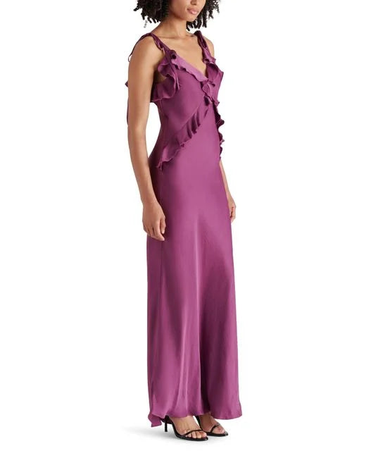 adalina maxi dress steve madden Steve Madden Apparel Adalina Dress, Antique, X-Small at Amazon Women's Clothing store