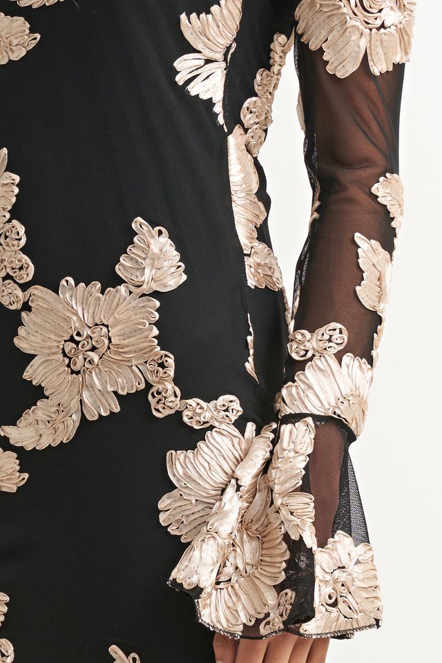 Audrey Dress Black Multi