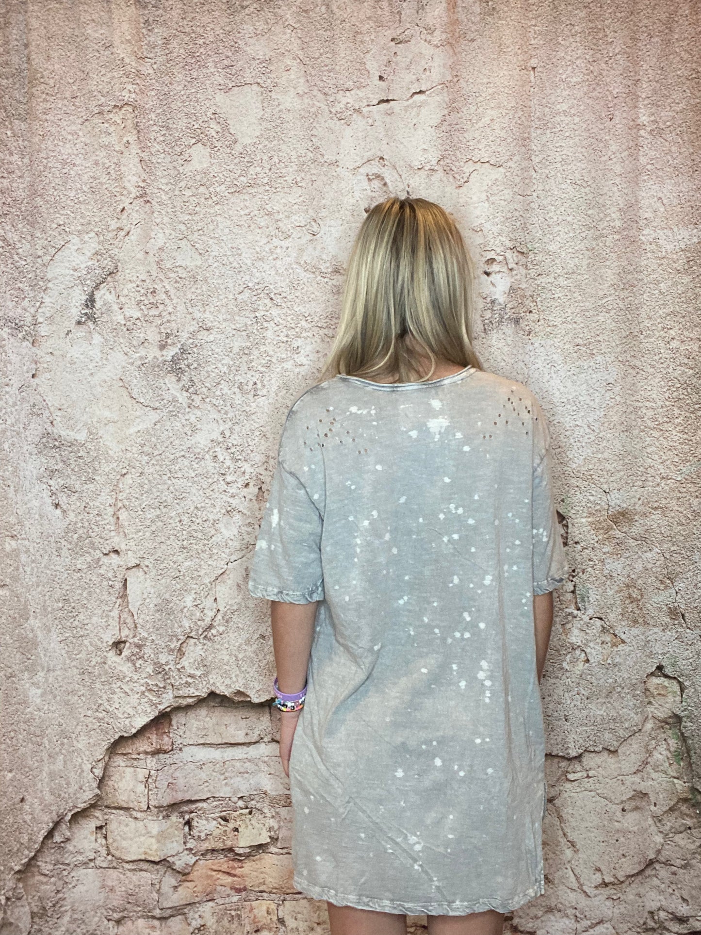 Oversized Distressed T