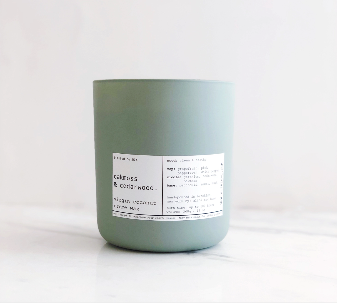 Oakmoss and Cedarwood Candle