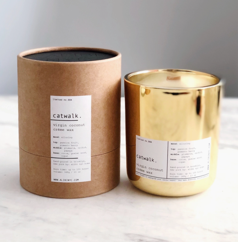 Catwalk | Virgin Coconut Crème & Wooden Wick Candle