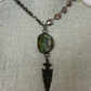 16 inch Arrowhead Drop Necklace