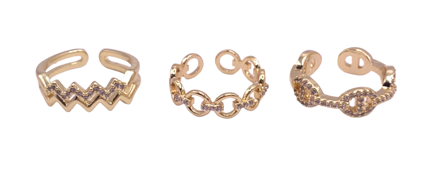 Chain Adjustable Rings