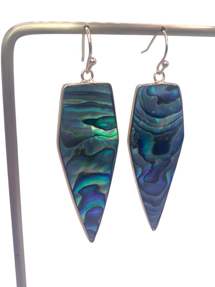 Abalone Drop Earrings