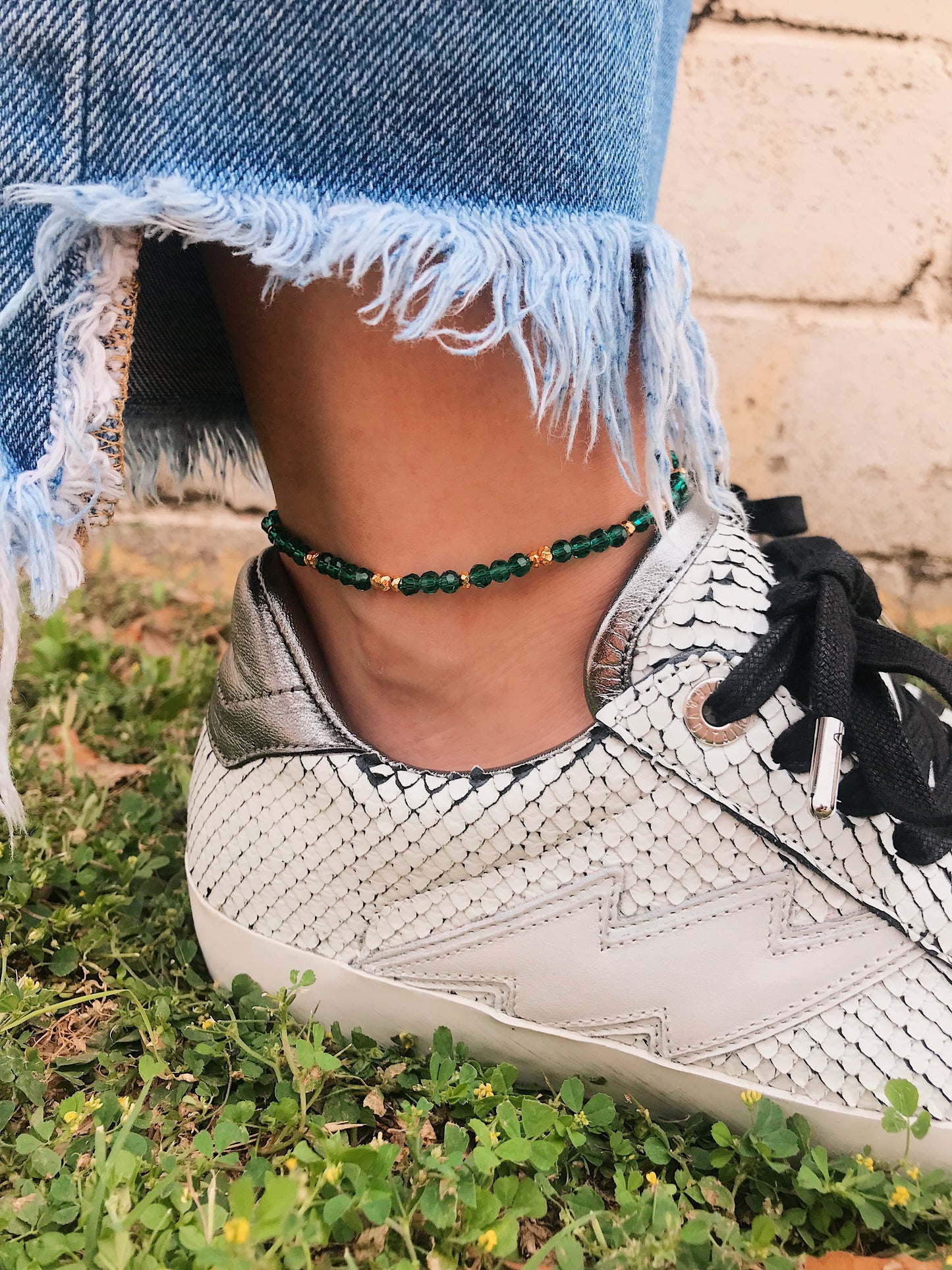 Anklet // Beaded