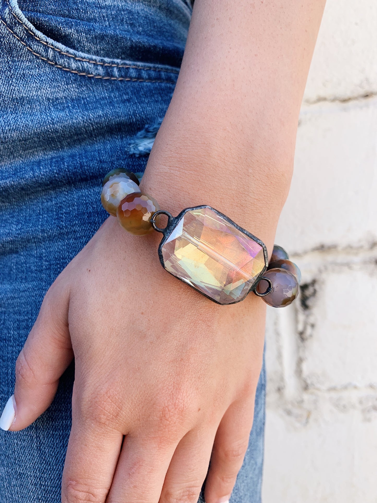 Connector Bracelet // Soldered