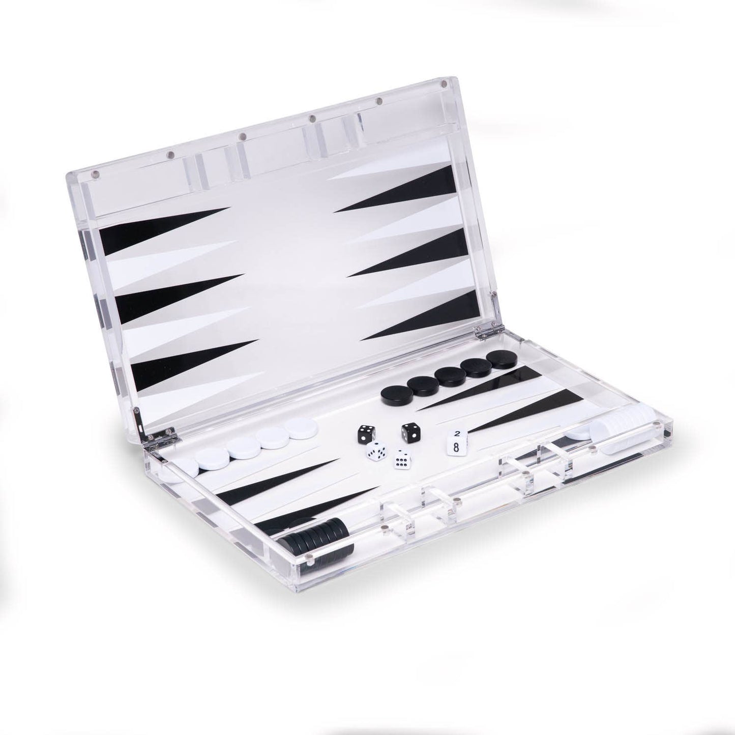 Lucas Acrylic Backgammon Set