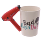 Hair Dryer Ceramic Mug: Style A