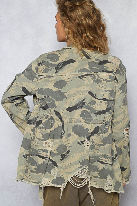 Vintage Camouflage Jacket