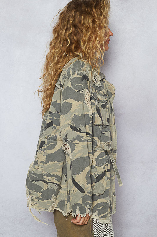 Vintage Camouflage Jacket