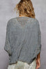 Crochet Woven Cardigan Top