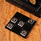 Acrylic Tic Tac Toe Set: Black