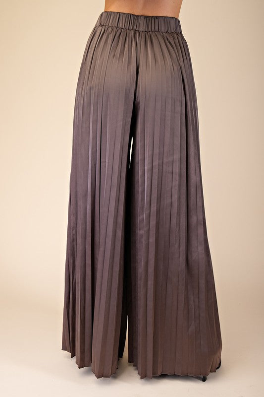 Wide Leg Mocha Pant Suit