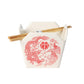 Phoenix Takeout Box Ceramic Serving Bowl with Chopsticks (16 oz)