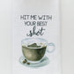 Coffee Lover Funny Kitchen Towels: Better Latte