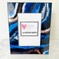 Blue Agate Agate Photo Picture Frame   